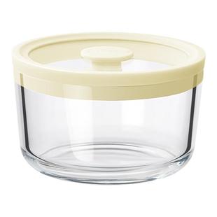 咸菜盒玻璃保鲜盒小碗密封罐食品级泡菜专用榨菜小饭盒子迷你带盖