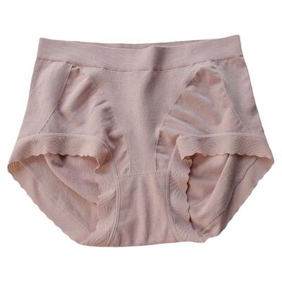 莫代尔棉女舒适抑菌花边短裤