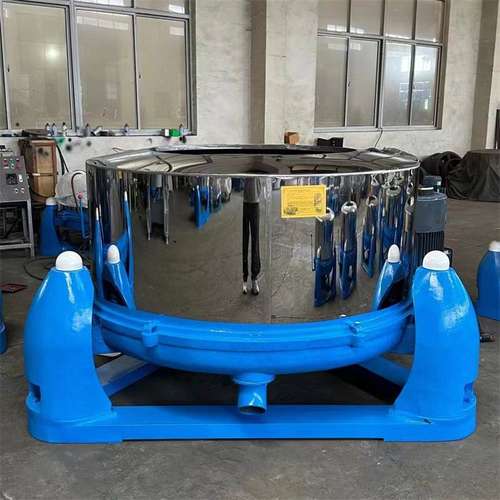 大型变频蔬菜离心脱水机五金螺丝电镀铝屑脱油机平底工业甩干机