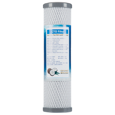 10寸PP棉UDF净水器1微米颗粒压缩炭CTO配件各品牌净水机通用滤芯