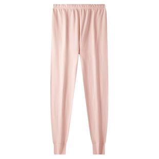 秋裤女士纯棉薄款妈妈中老年高腰全棉毛裤冬季大码保暖线裤花衬裤