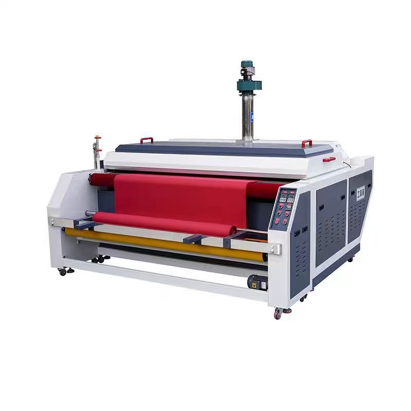 伟翰牌全自动布料缩水机大型多型号服装面料履带预缩机定型机直销