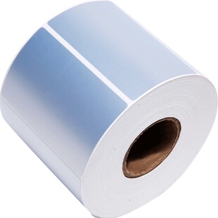 亚银标签纸不干胶哑银固定资产设备空白pet打印纸 耐高温条形码碳带打印机消肖银龙银色防水贴50*40*30*35*20