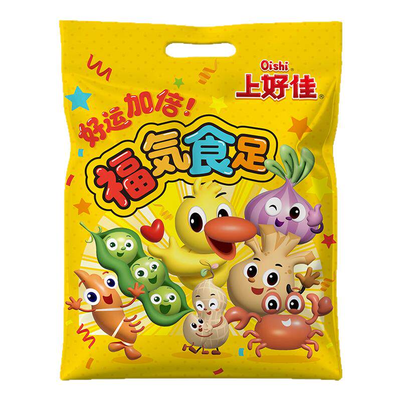 上好佳福气十足零食大礼包膨化零薯片