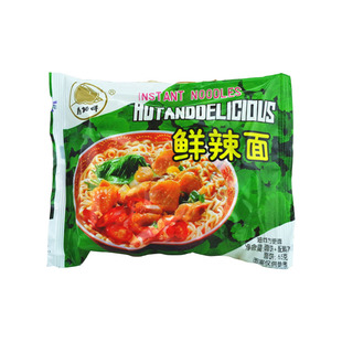 80后怀旧零食老南京凤凰街寿桃鲜辣面鲜辣方便面整箱快餐速食泡面