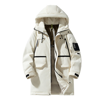 官方户外运动工装中长款羽绒服