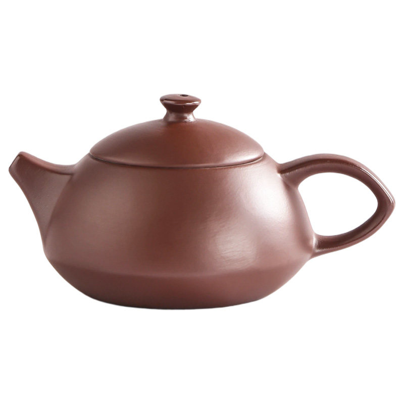 潮州传统紫砂壶朱泥茶壶多款小容量泡茶壶家用原矿半手工功夫茶具