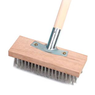 长柄棕丝地刷混凝土车刷天然棕毛棕丝洗车刷清洁刷墙面刷地板刷