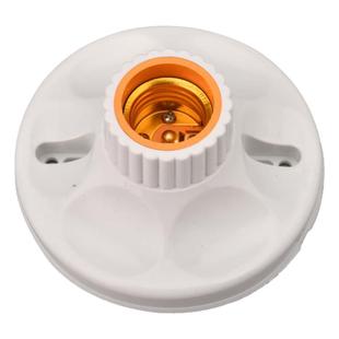 e27螺口灯座陶瓷灯头吸顶式工程专用led灯泡螺纹防水灯口胶木灯坐