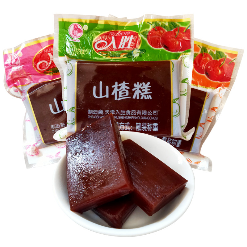 入胜布丁山楂糕酸甜原味零食