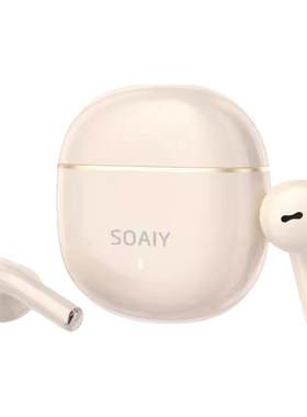 SOAIY索爱SR10Pro蓝牙耳机半入耳无线长续航运动跑步专用2025新款