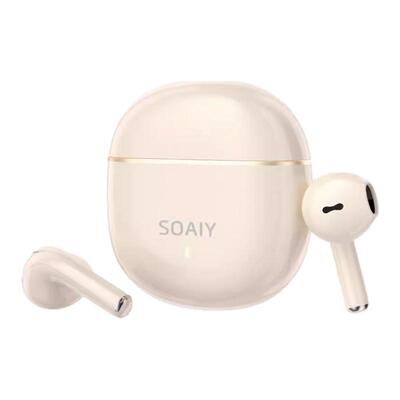 SOAIY索爱SR10Pro蓝牙耳机半入耳无线长续航运动跑步专用2025新款