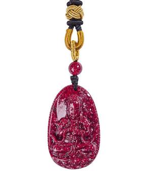 官方旗舰店湘西晶体砂朱砂本命佛