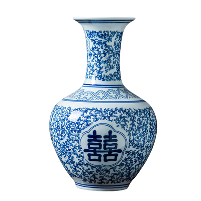 景德镇花瓶中式客厅博古架陶瓷器