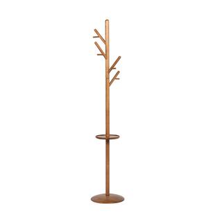 实木衣帽架卧室落地衣架家用立式客厅床边樱桃木原木榉木挂衣架