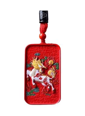 挂件男女士礼物瑞招财帝王朱砂