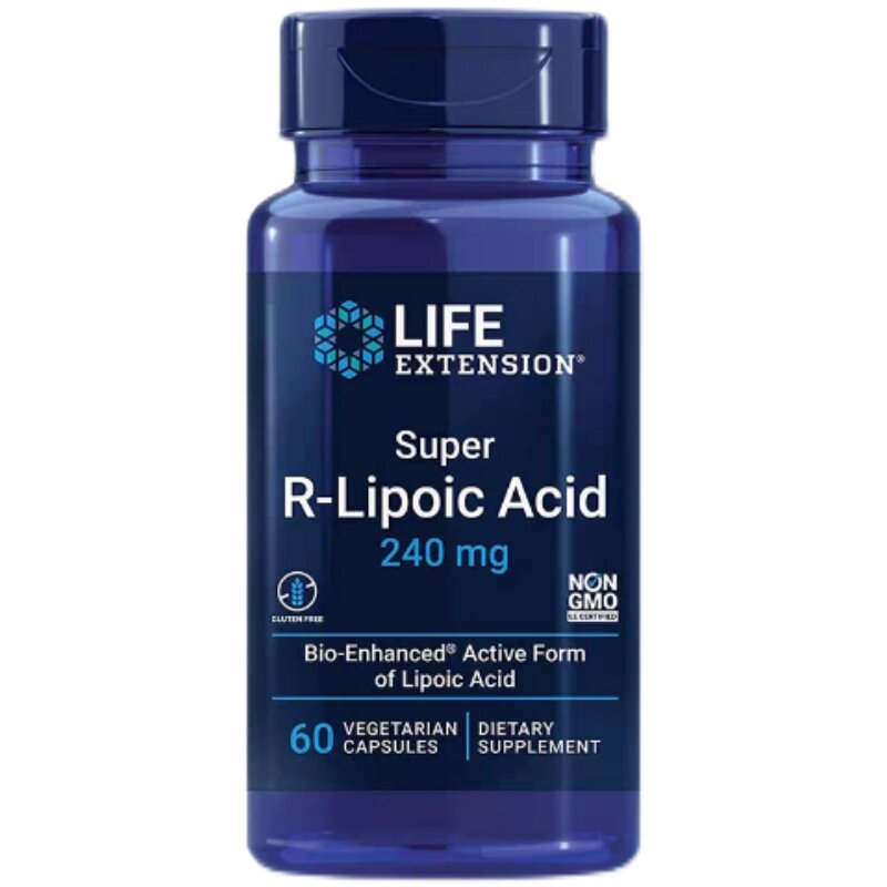 现货life extension阿尔法硫辛酸右旋硫辛酸延寿r硫辛酸备孕