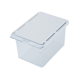 可爱卫生间镜柜下抽屉式收纳盒化妆棉卸妆棉收纳化妆品置物架神器