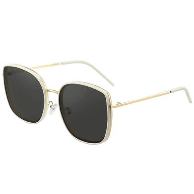 明星同款大框墨镜女高级感白框