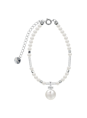 NININA蝴蝶结珍珠手链送女友闺蜜