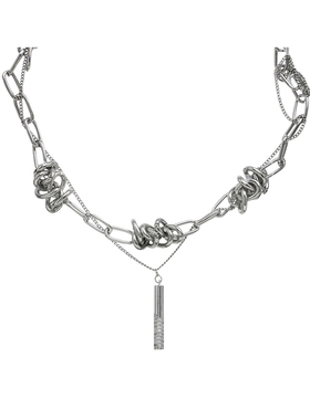 嘻哈高级感荆棘串珠项链