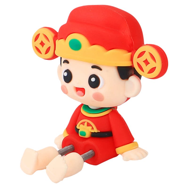 破坏之王中国古拳法车载摆件周星驰蒙面加菲猫鬼王达手办桌面公仔
