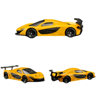 1:64彩珀CCA迈凯伦P1 GTR超跑车玩具仿真合金小汽车模型收藏新款