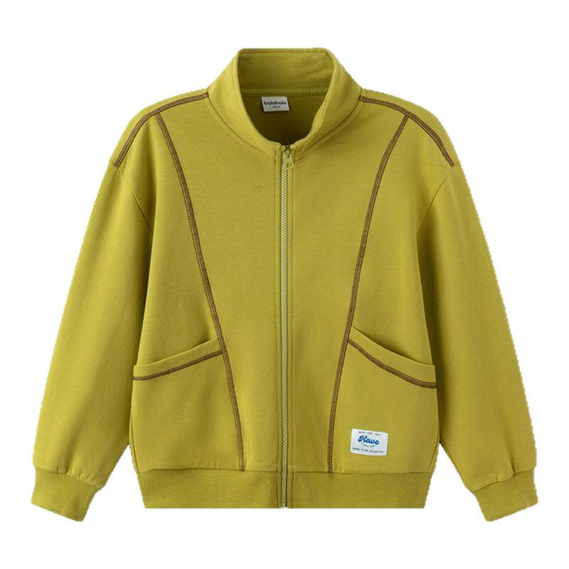 巴拉儿童外套男女童立领棒球服