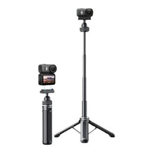 绿巨能适用DJI大疆nano支架迷你延长杆三脚架自拍杆运动相机配件便携摄影拍照支架手持杆