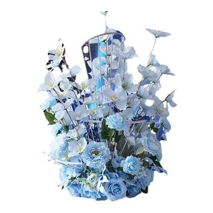 酒店ktv桌花仿真花假花摆设酒吧娱乐场所桌面茶几摆台花装饰花艺