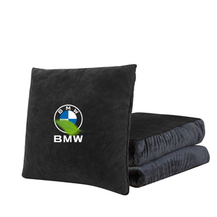 车内宝马专用抱枕被子两用车载二合一车用毯子折叠高档空调被定制