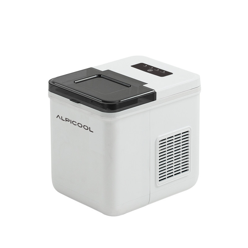 冰虎新款制冰机车家两用12v24v220v通用压缩机制冷自动小型制冰柜
