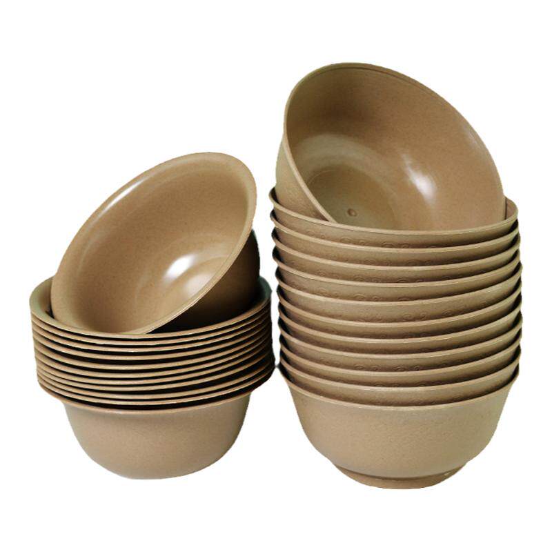 稻壳餐具一次性加厚食品级饭碗