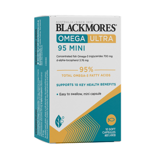 【天猫u先】澳佳宝BLACKMORES小金钻95%高浓度omega3深海鱼油