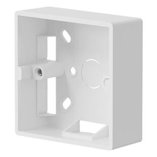 明装底盒86型明盒插座盒子开关接线盒底座PVC明装盒加厚双联线盒