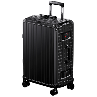 游乐者旅行箱行李箱铝框拉杆箱万向轮20女男学生24密码皮箱子28寸