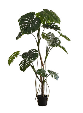 高端轻奢仿真绿植龟背竹