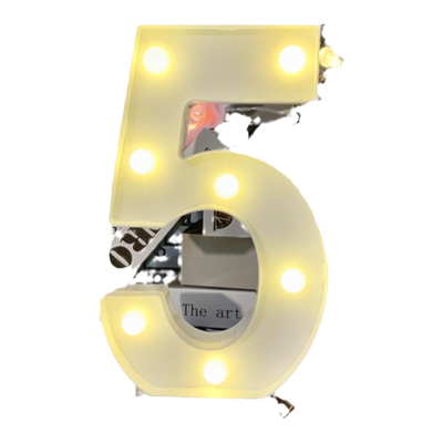 度兰蒂儿童周岁布置led字母灯