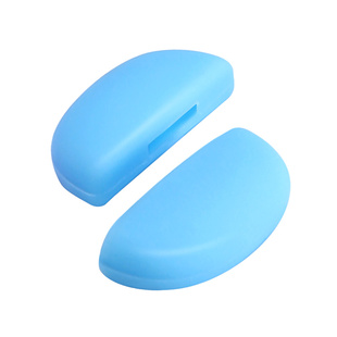 儿童眼镜鼻托卡扣插入式硅胶鼻垫鼻梁防滑减压套入一体眼睛托配件