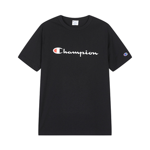 Champion冠军短袖T恤男2026夏季新款纯棉美式休闲上衣宽松情侣潮