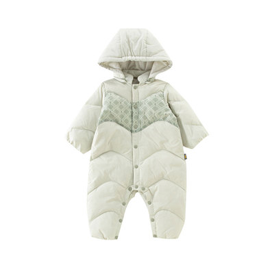 童泰婴儿冬季羽绒连体衣