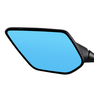 适用凯越321RR后视镜改装大视野凸面镜250RR蓝光超广角倒车反光镜