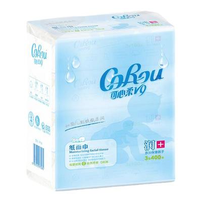 可心柔保湿乳霜柔纸巾