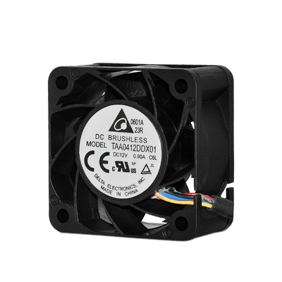 台达4020暴力12V滚珠PWM调速风扇