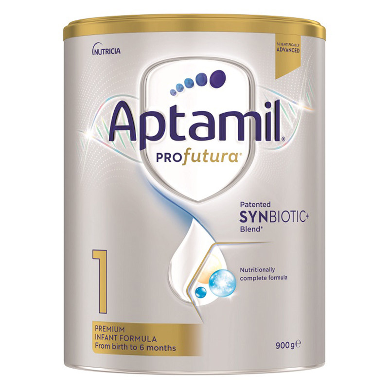 爱他美Aptamil白金澳洲版升级DHA叶黄素配方奶粉1段900g0-6个月
