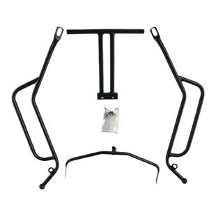 雅马哈新款凌骏T115摩托车保险杠凌俊JYM110-3弯梁车前护杠防摔杠