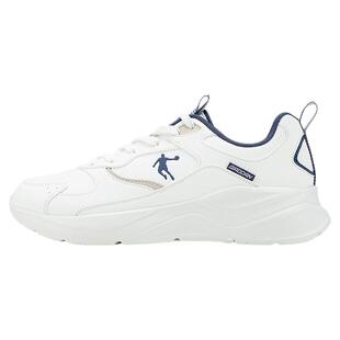 乔丹男鞋皮面运动鞋2026春季新款官方旗舰休闲跑鞋轻便耐磨网球鞋