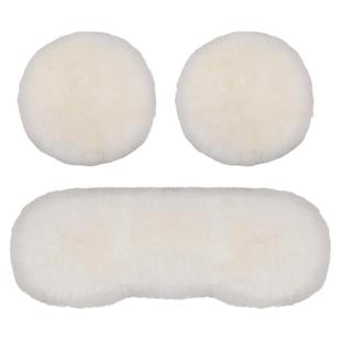 21款冬季保暖纯羊毛汽车坐垫皮毛一体无靠背长毛单片冬天真毛座垫