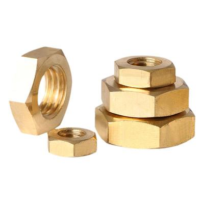 全网热销！薄铜六角螺母速发速达