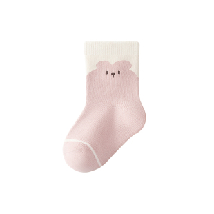 婴儿袜子春秋款纯棉A类一岁婴幼儿男女宝宝新生儿中筒袜棉袜秋季